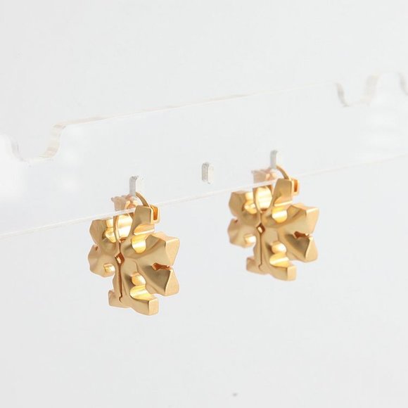 Tory Burch Jewelry - AUTH BRAND NEW TORY BURCH ROXANNE HIDDEN EARRING GOLD